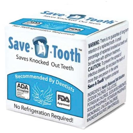 Tooth Preservation Kit, Cardboard, 1 Person