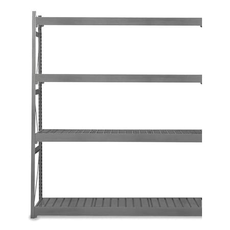 Add-On Bulk Storage Rack, 30 In D, 48 In W, 4 Shelves