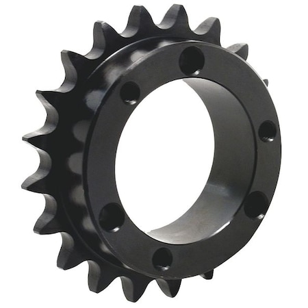 Bushed Roller Chain Sprocket, Pitch Dia.: 4.783 In