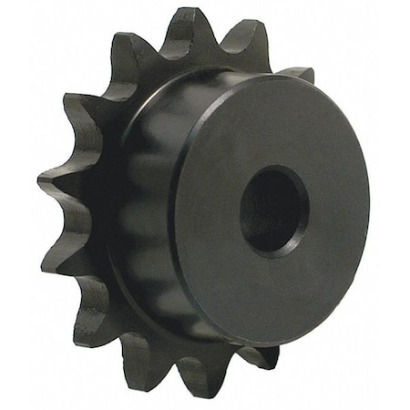 Stock Plain Bore Bore Sprocket, 40 Chain Size, 5/8 Bore Dia., 16 # Of Teeth