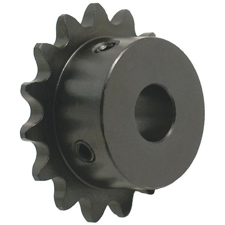 Finished Bore With Set Screws (No Keyway) Bore Sprocket, 35 Chain Size, 1/2 Bore Dia., 16 # Of Teeth