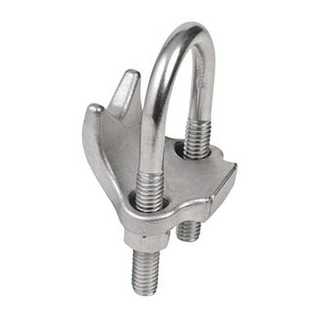 Right Angle Beam Clamp,1-1/2 In,316 SS