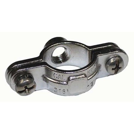 Conduit Clamp,Stainless Steel,2.5 In. L