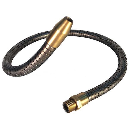 Coolant Hose, 1/4 In.Pipe, 9 In.L, Gray