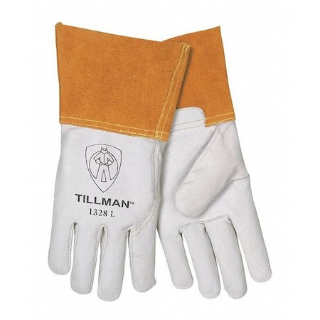 TIG Welding Gloves, Goatskin Palm, XL, PR