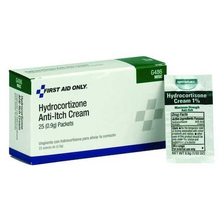 Hydrocortisone Cream,0.9g,PK25