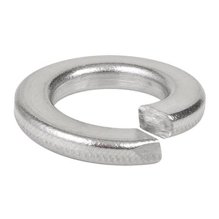Split Lock Washer, Fits Bolt Size 1/4 In 316 Stainless Steel, Brite Finish