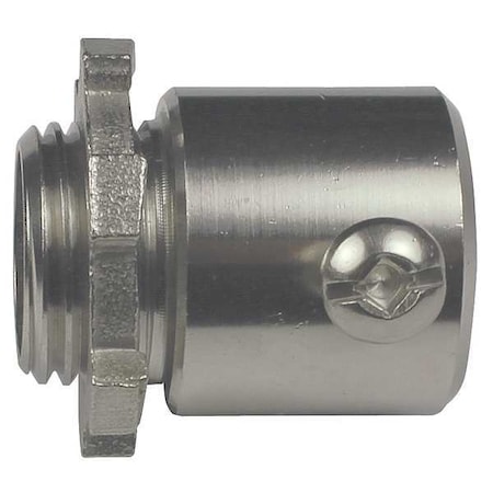 Set Screw Male Connector,1/2in,1-5/16inL