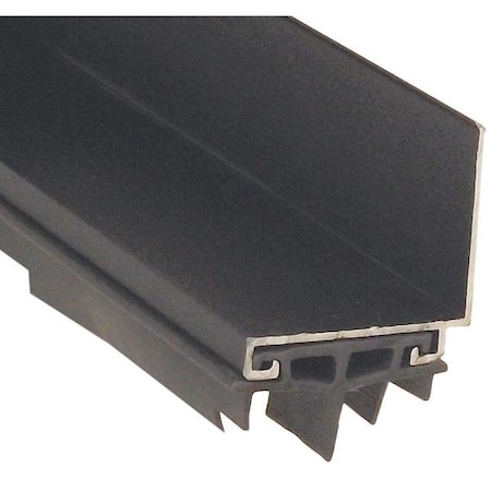 Insert Size 11/16, 1-9/32W X 1H X 48L Alum. Door Bottom