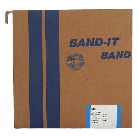 Giant Band, 201Ss 1X0.044 RL/100Ft