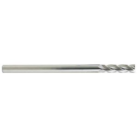 Carbide End Mill,6in,CEM58FXXL4TIALN