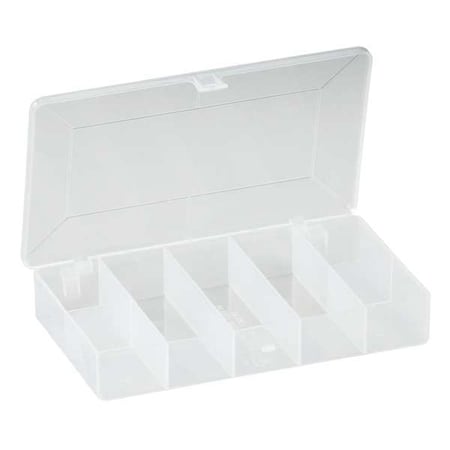 Compartment Box With 7 Compartments, Plastic, 1.13 H X 3-3/4 In W