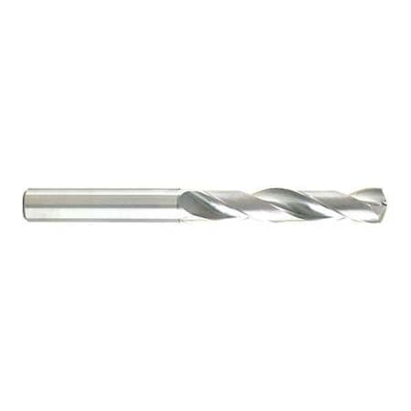 Screw Machine Drill Bit, 1 19/64 In Size, Solid Carbide, PVD Finish