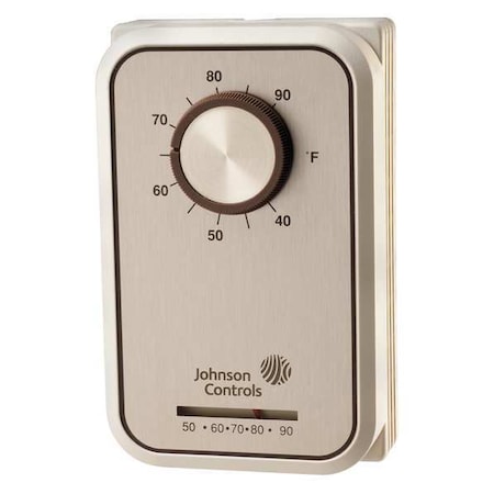 Line Voltage Wall Thermostat, Normally Open, Wall, SPST