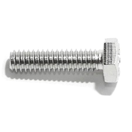 Not Graded, 5/16-18 Hex Head Cap Screw, NL-19 316 Stainless Steel, 3/4 In L, 10 PK