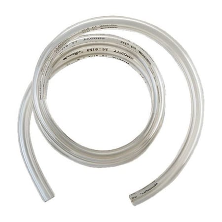 Food Tubing,0.8mm I.D.,3.28 Ft.,10 Psi