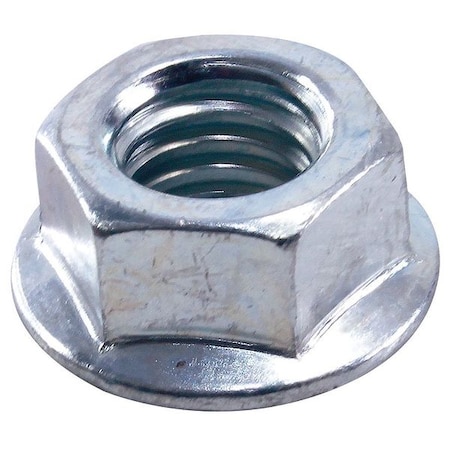 Flanged Serrated Hex Nut,SS,PK16