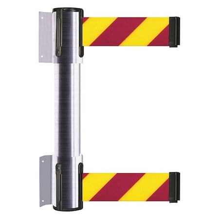 Belt Barrier,Satin Chrome