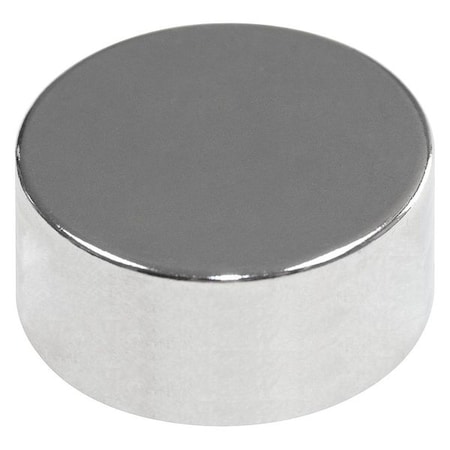 Disc Magnet,50 Lb.,Nickel Plating