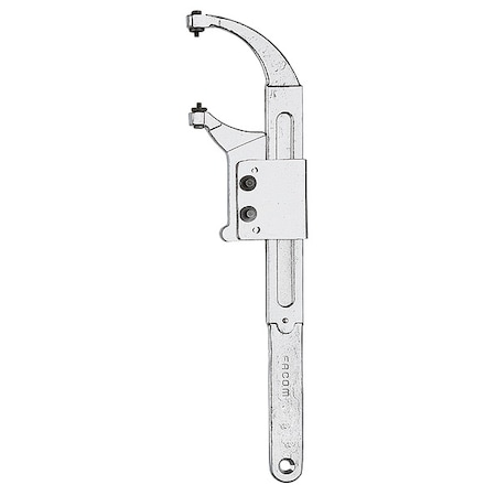 Precision Adj Pin Spanner Wrench,L 550mm