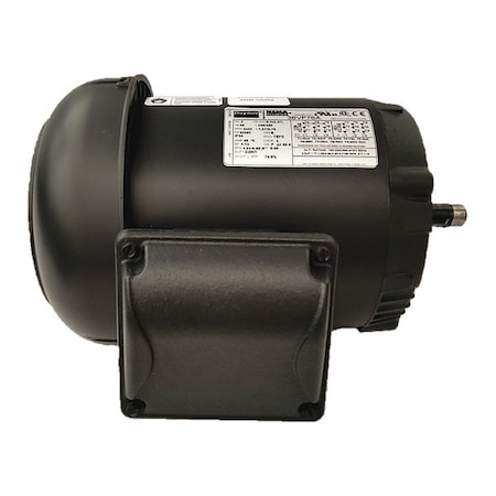 3-Phase General Purpose Motor, 1/2 HP, 56C Frame, 230/460V AC Voltage, 3,435 Nameplate RPM