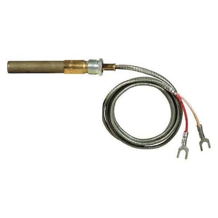 Thermopile, LP/Nat, 750 MV, 35 In L., Quick Connect, PG9 Adapter And Attaching Nut