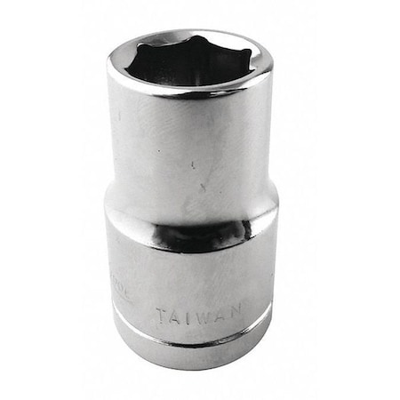 1/2 In Drive, 12mm 6 Pt Metric Socket, 6 Points