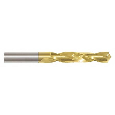 A Carbide TiN 118 Deg. Jobber Length Drill Bit