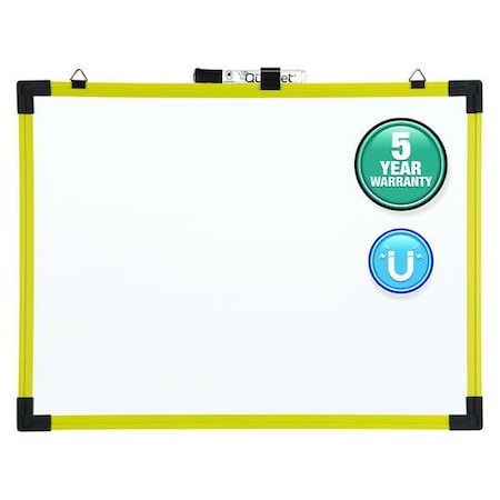 36x48 Magnetic Steel Whiteboard, Yellow