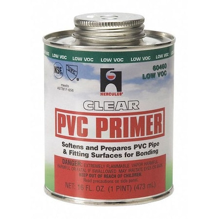 Dauber,PVC,Primer,Clear,Jumbo,32 Oz.