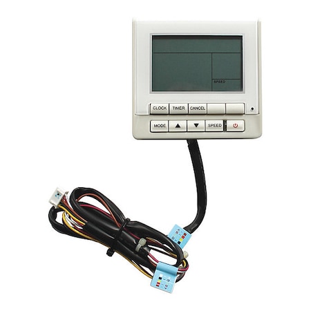 Wired Control Wall Thermostat, LCD Screen, Wall Mount