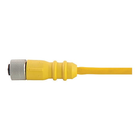 Cordset,D Key,TPE,Female,2 Pole,20 Ft.