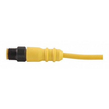 Cordset,Single Key,PVC,M,5 Pole,6.6 Ft.