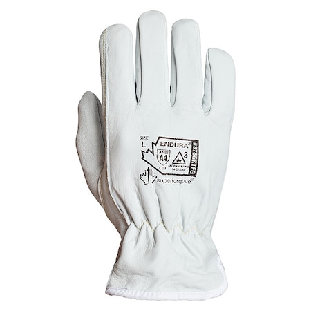 Fire Retardant Gloves,Goatskin,3XL,PR