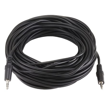 Audio Cable,3.5mm,M/M,50 Ft