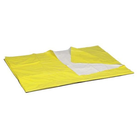 Emergency Blanket,Yellow,54 X 80 In