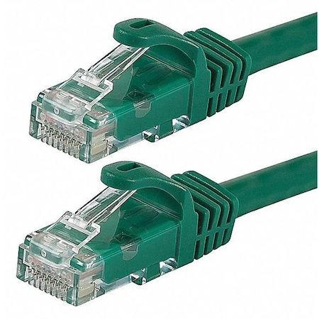 Ethernet Cable,Cat 6,Green,7 Ft.