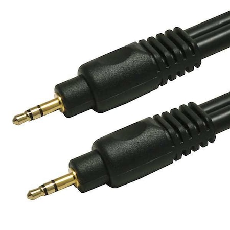 Audio Cable,3.5mm,15 Ft