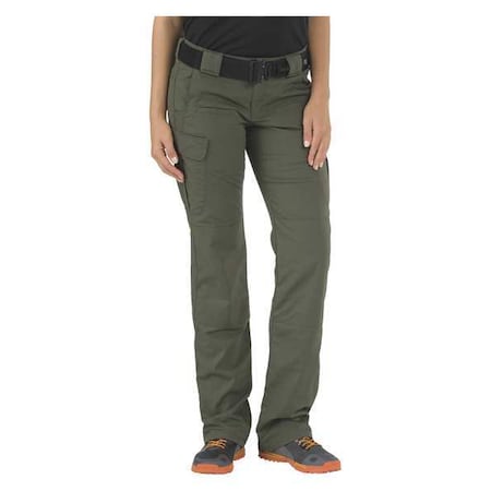 Womens Stryke Pant,TDU Green,L,6 X 27 In