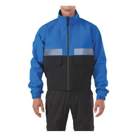 Blue Bike Patrol Jacket Size 3XL