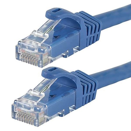 Ethernet Cable,Cat 6,Blue,50 Ft.