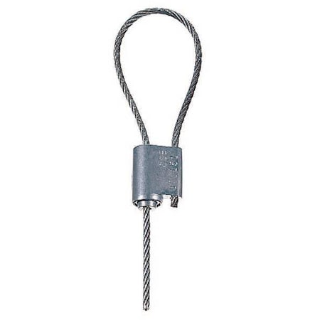 EZ Loc Zinc Cable Seal, 13,6 Digits,PK250