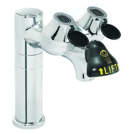 Faucet Mounted Eyewash/Faucet Combination No Bowl