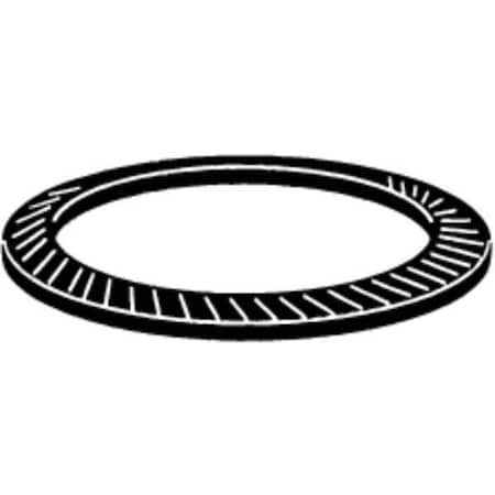 Disc Spring,1.0mm Thick,Steel,PK100