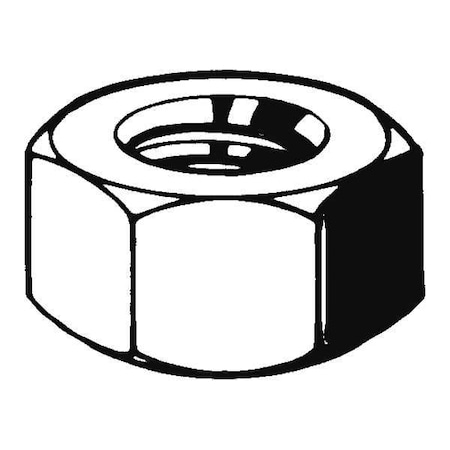 Hex Nut, M16-2.00, Steel, Class 10, Hot Dipped Galvanized, 100 PK