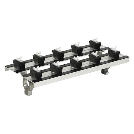 Top Platform,Aluminum,3/4 In. Dia.