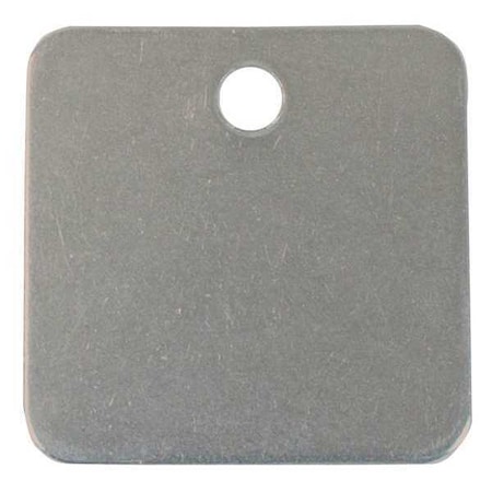 Tag,Al,Silver,1-1/4 H X 1-1/4 W,PK100