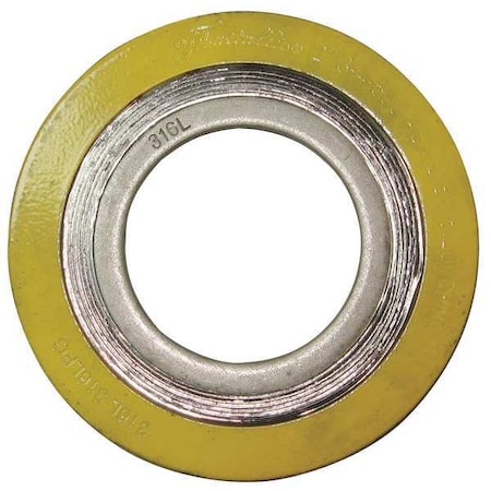 Spiral Wound Metal Gasket,2-1/2In,316SS