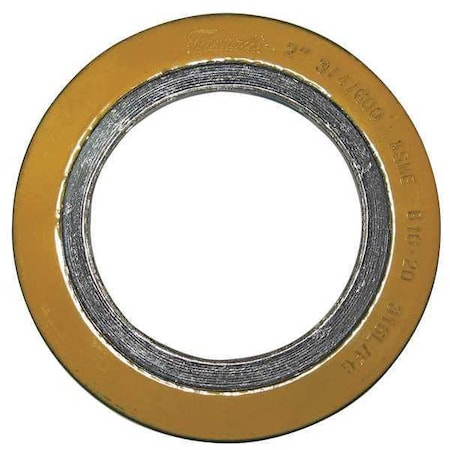 Spiral Wound Metal Gasket,1-1/4In,316SS