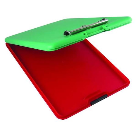 8-1/2 X 11 Storage Clipboard, Red/Green